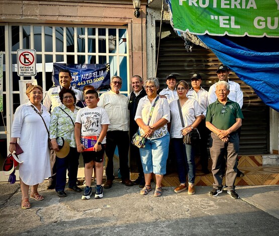 Policía Morelia fortalece colaboración ciudadana en Villa Universidad