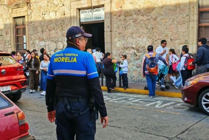 Policía Morelia implementa operativo vial por regreso a clases tras vacaciones de verano