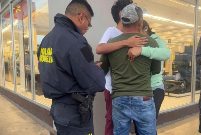 Policía Morelia localiza a joven víctima de secuestro virtual y lo entrega sano y salvo a sus familiares