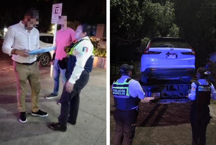 Policía Morelia recupera camioneta robada en menos de 30 minutos