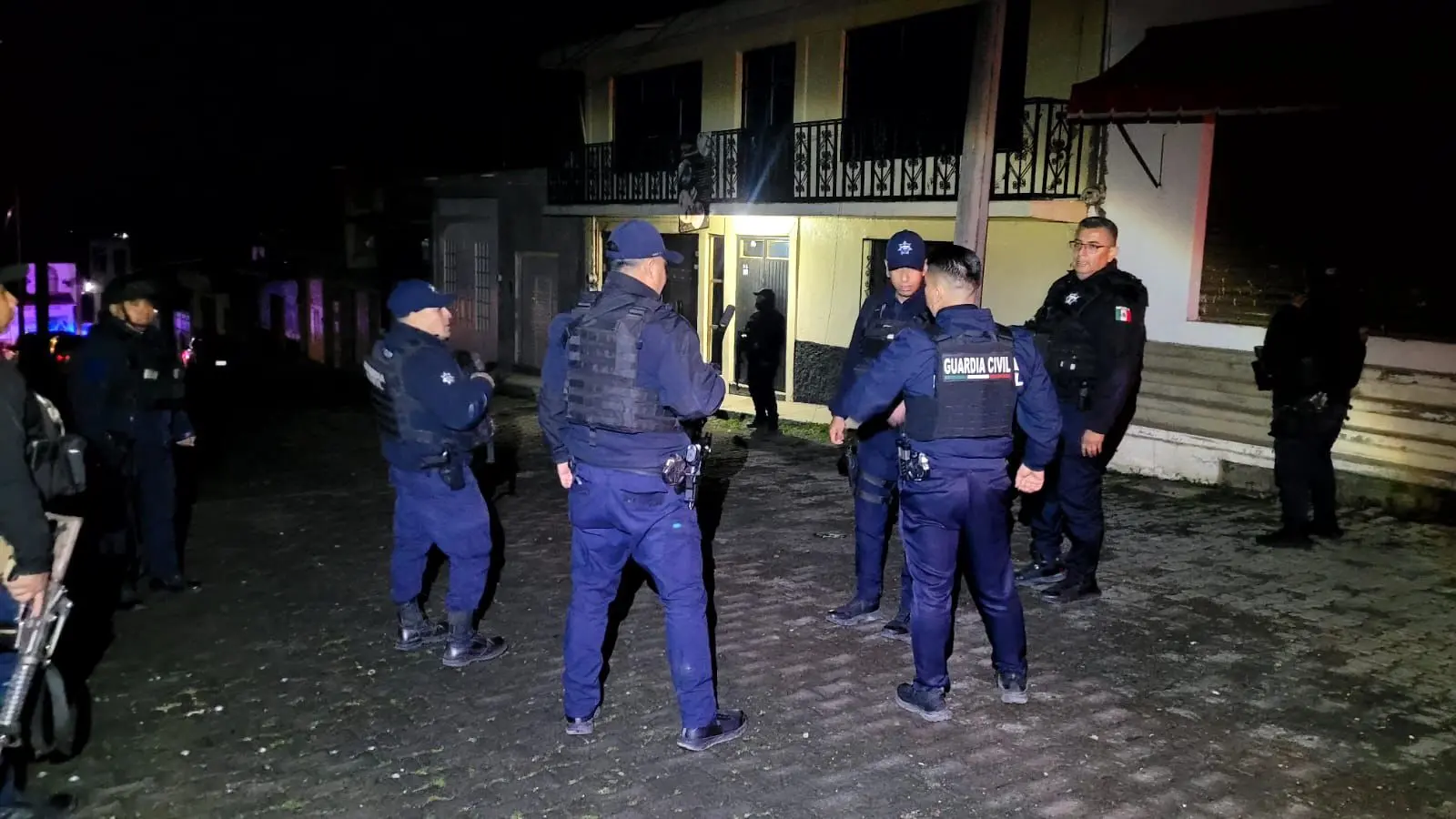 Policías municipales repelen agresión armada durante patrullaje en Opopeo