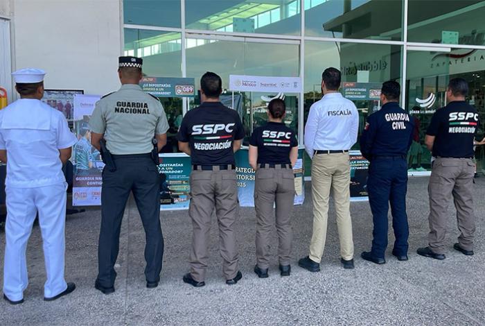 Ponen en marcha estrategia anti extorsión en el municipio de Lázaro Cárdenas