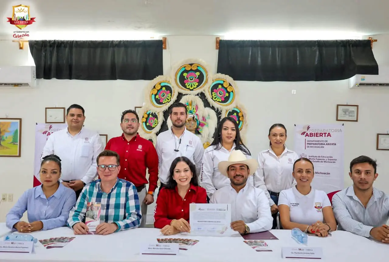 Ponen marcha Preparatoria Abierta en Los Reyes, segundo municipio con oficina enlace: Humberto Jiménez