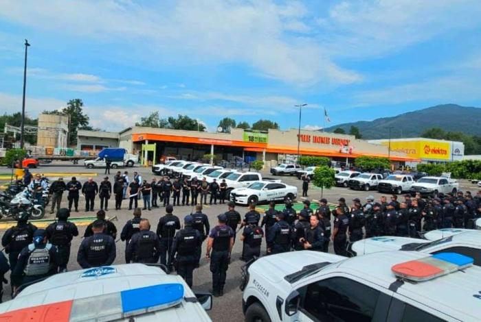 Por aire y tierra continúan acciones del operativo Blindaje Uruapan