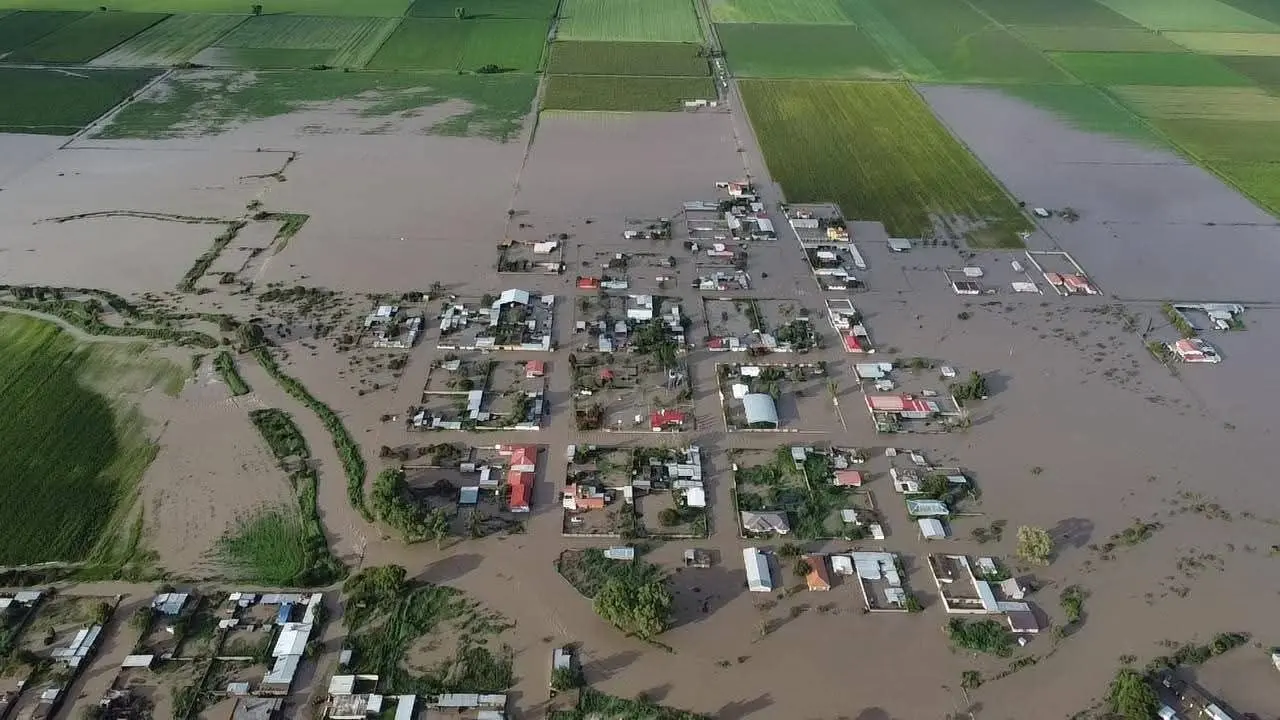 Por las lluvias, comunidades de Durango quedan inundadas