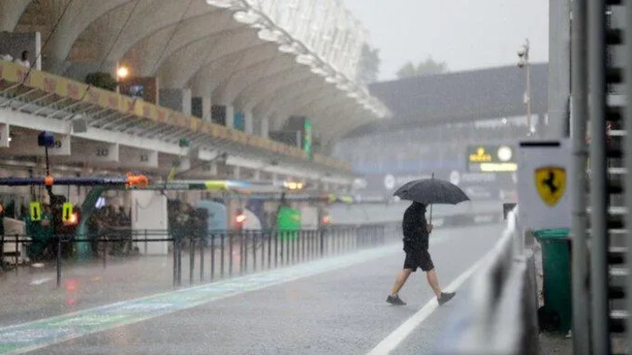 Por lluvia se suspendió la clasificación del Gran Premio de Brasil 2024