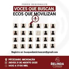 Por realizarse foro en Pátzcuaro por una Ley de Búsqueda de Personas Desaparecidas en Michoacán
