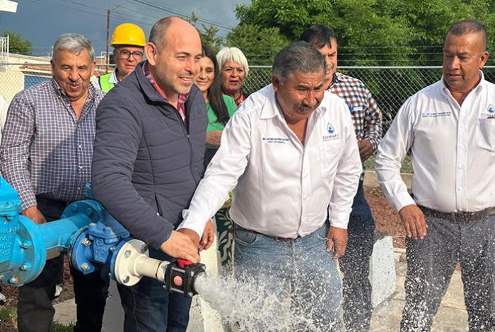 Pozo de fracc. Santa Fe entra en operación; garantizará agua potable en Tarímbaro