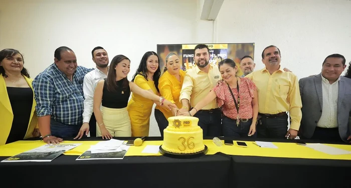 PRD Michoacán conmemora 36 años de su fundación con semana de actividades