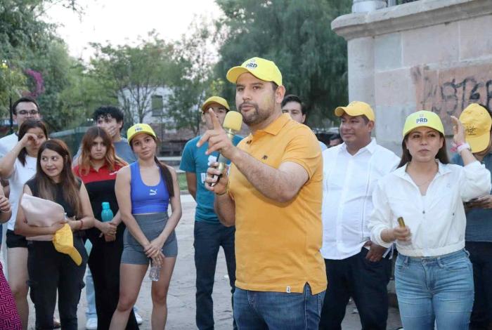 PRD Michoacán, nueva alternativa para los jóvenes michoacanos rumbo al 2027: Octavio Ocampo