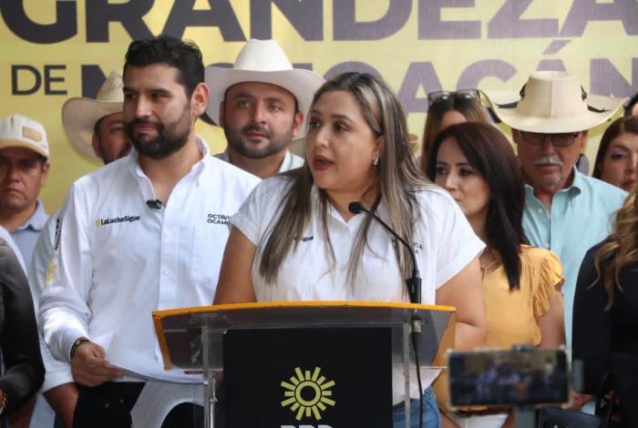 PRD Michoacán pone a la ciudadanía al centro de cualquier acuerdo rumbo a 2027: Verónica García Reyes