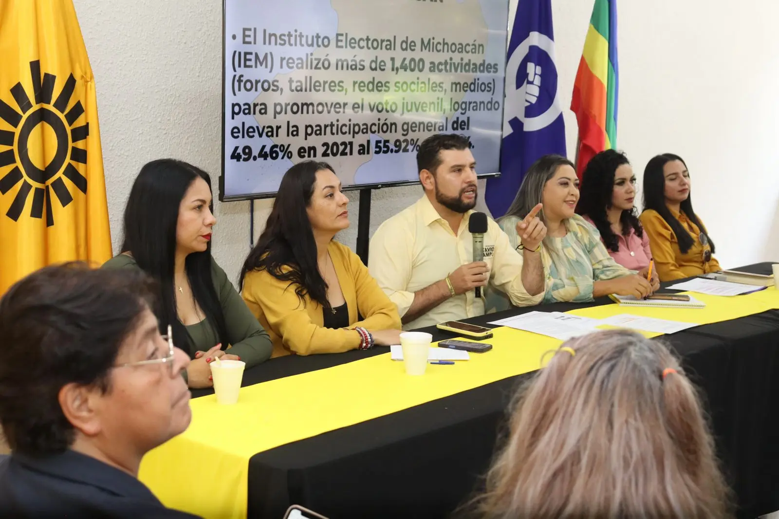 PRD Michoacán Respaldará Reforma Electoral que Fortalezca Autonomía, Democracia, Legitimidad y Transparencia: Octavio Ocampo