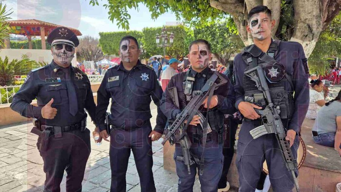 Preparado operativo de seguridad para Noche de Muertos en el municipio de Queréndaro