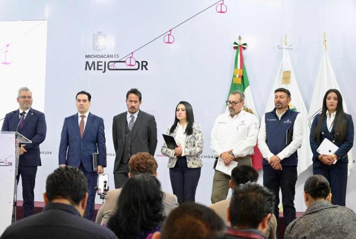 Presas de Michoacán al 51.4% de almacenamiento: Bedolla