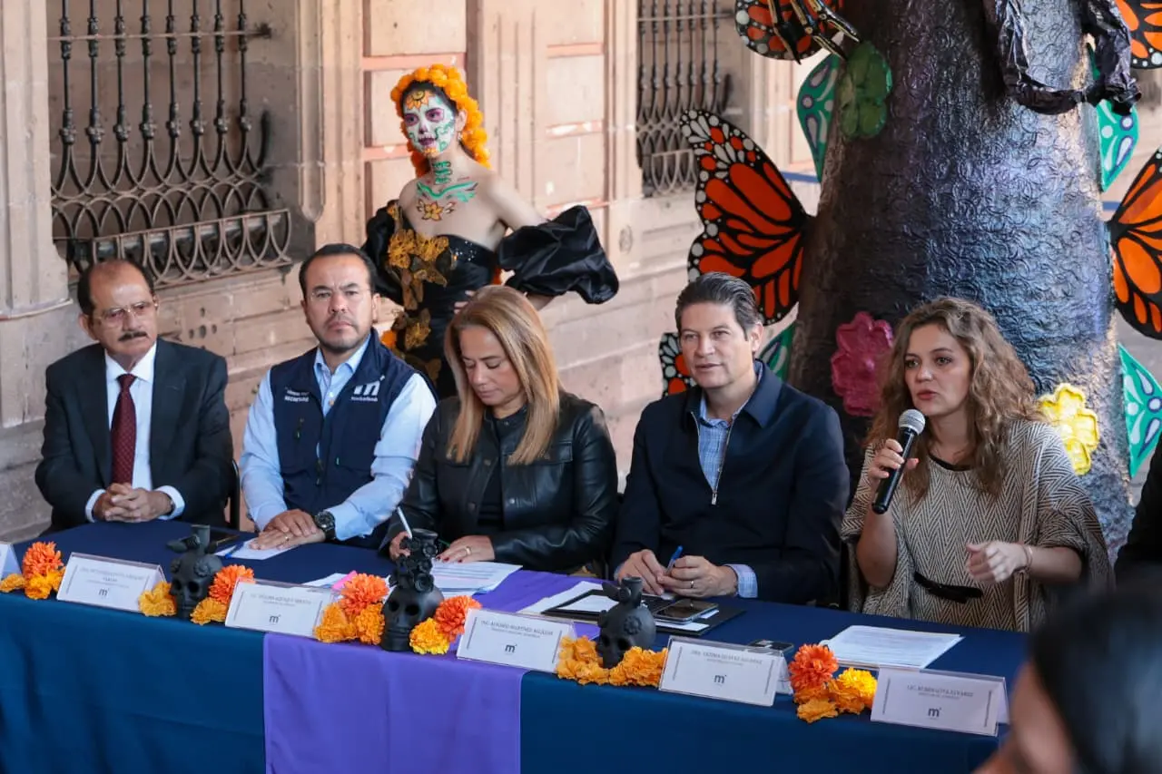 Presenta Gobierno de Morelia convocatoria para Desfile de Catrinas y Catrines