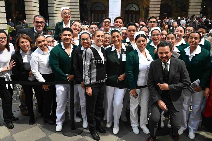 PRESIDENTA CLAUDIA SHEINBAUM DA BANDERAZO A LA ESTRATEGIA NACIONAL VIVE SALUDABLE, VIVE FELIZ