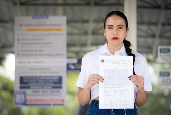 Presidenta del Congreso de Michoacán denuncia en la FGE por violencia de género en su contra