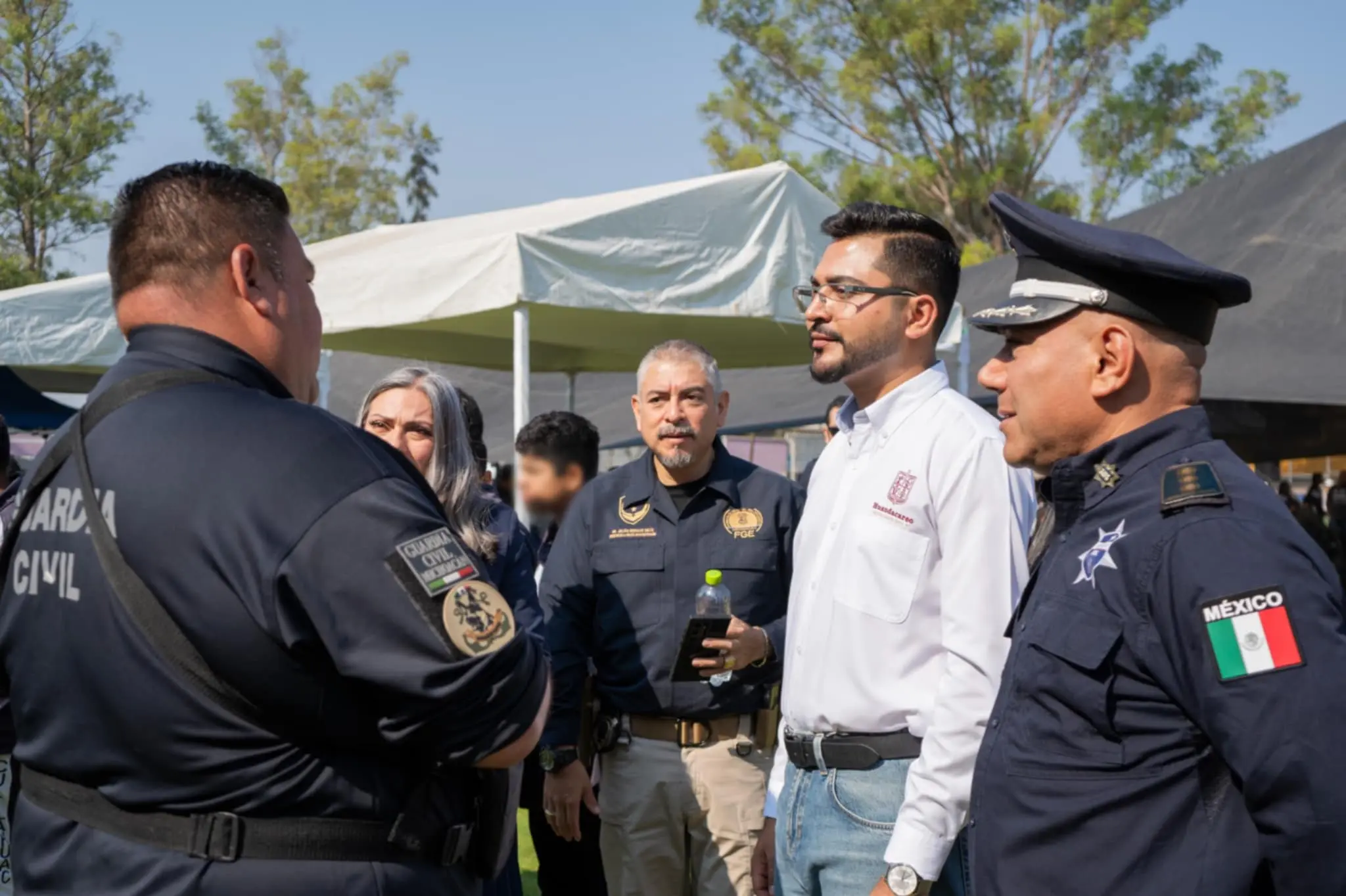 Primera Feria de Seguridad Interinstitucional en Huandacareo