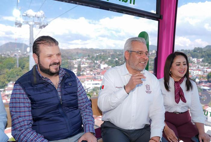 Primeros viajes en el Teleférico de Uruapan serán gratis: Gladyz Butanda