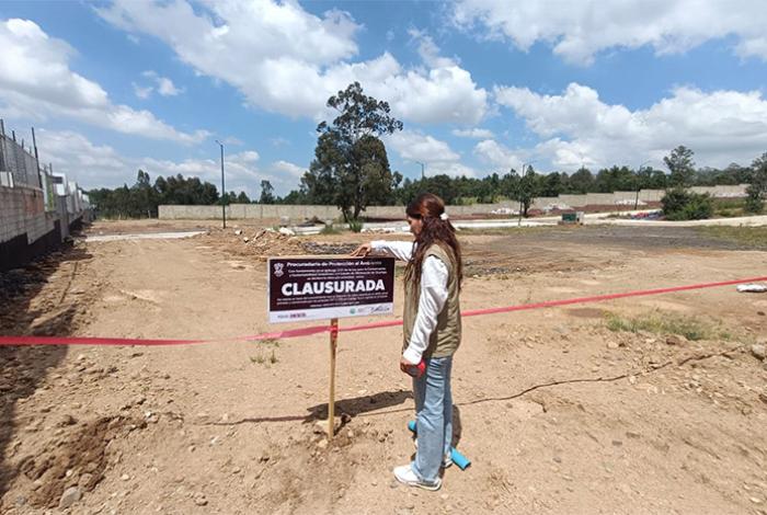 Proam clausura fraccionamiento en Morelia tras denuncia ciudadana