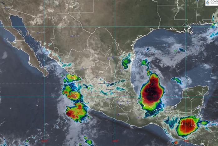Protección Civil nacional emite alerta por lluvias de gran intensidad en gran parte del país