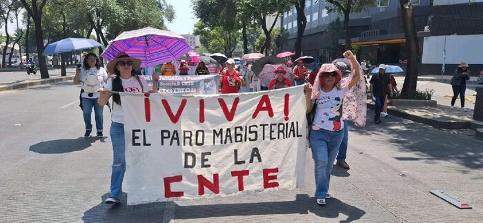 Protesta de la CNTE “rinde frutos”, logran acuerdos con AMLO