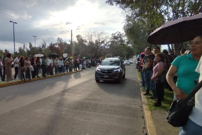 Protestan en Tres Puentes contra tala por Morebús
