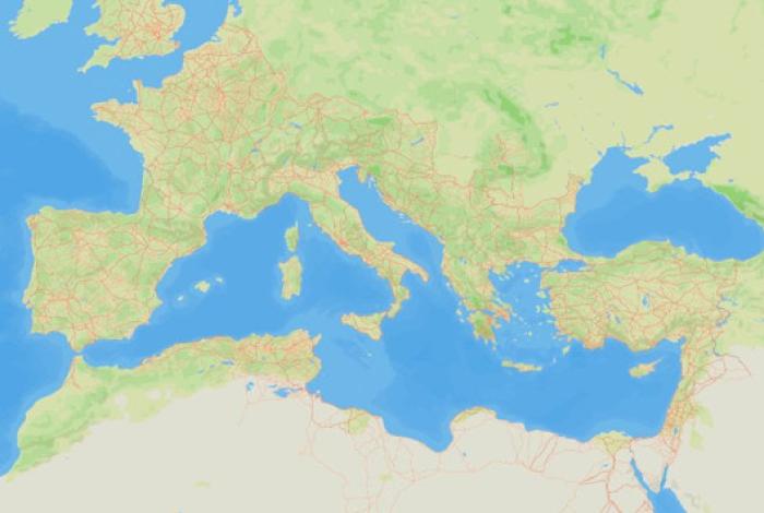 Publican el mapa más completo del imperio Romano