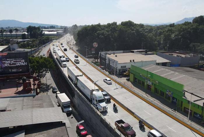 Puente “La Hielera” en Uruapan, de un cruce caótico a un espacio de convivencia: SCOP