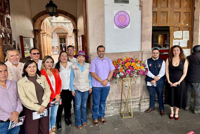 Puruándiro ya cuenta con “puntos violeta”, espacios seguros para mujeres y niñas