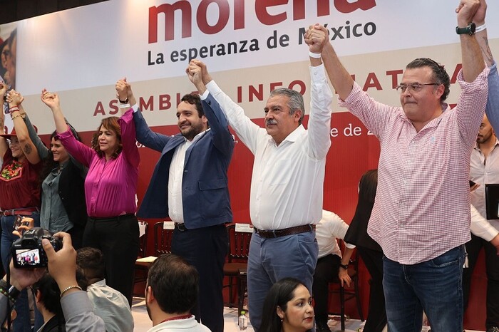 «Que la unidad se dé en los hechos», enuncia Morón en Asamblea Informativa de Morena