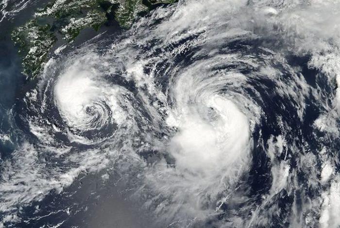 ¿Qué pasa si dos huracanes se acercan demasiado? Te explicamos el Efecto Fujiwhara