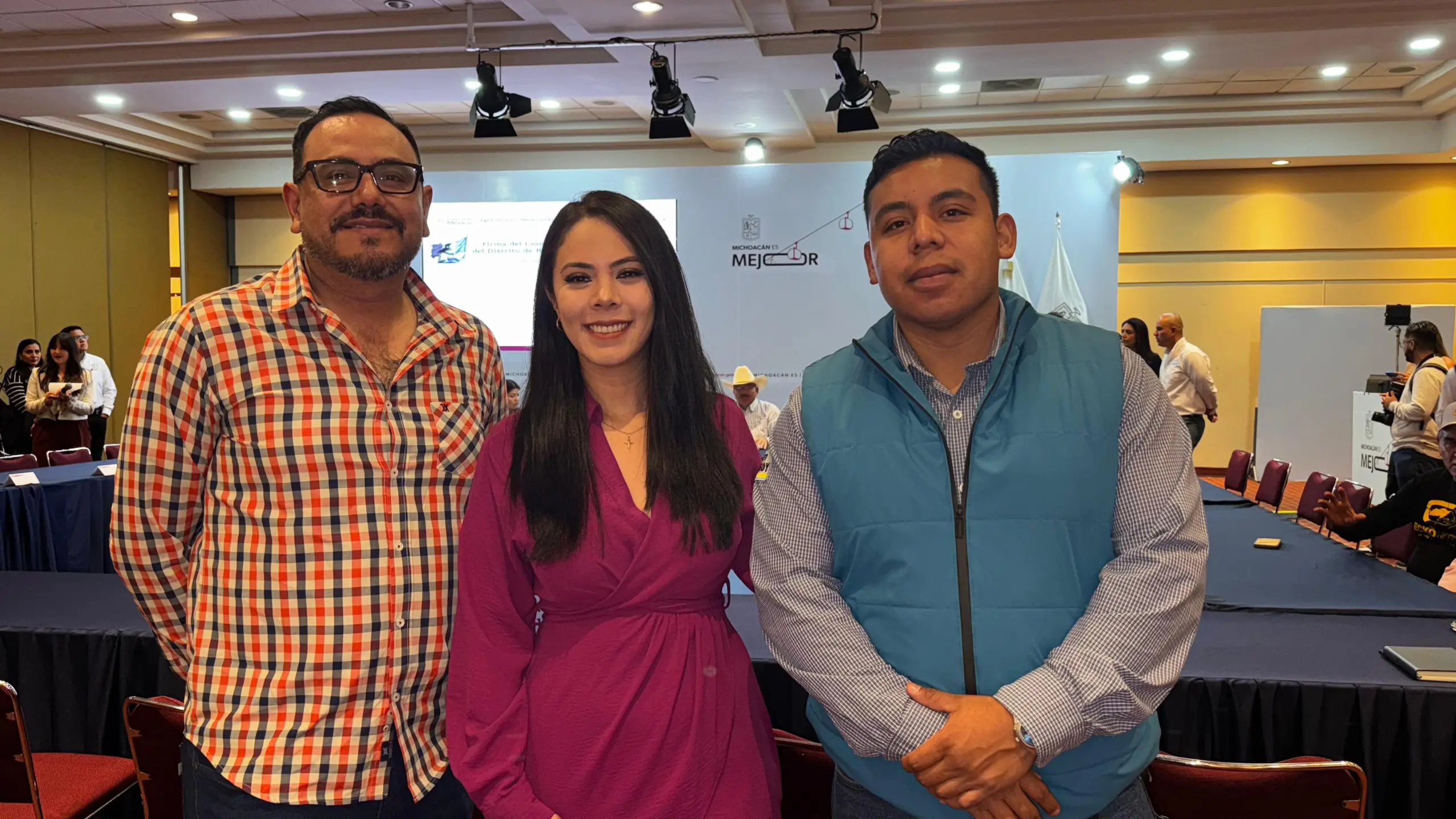 Queréndaro se beneficiará con tecnificación de riego: Diana Caballero