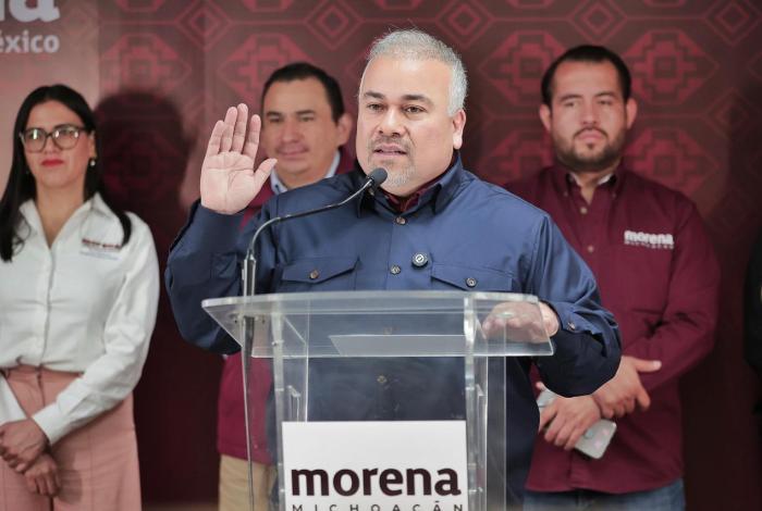 Quien celebra los bombardeos, es lacayo del imperialismo: Morena Michoacán