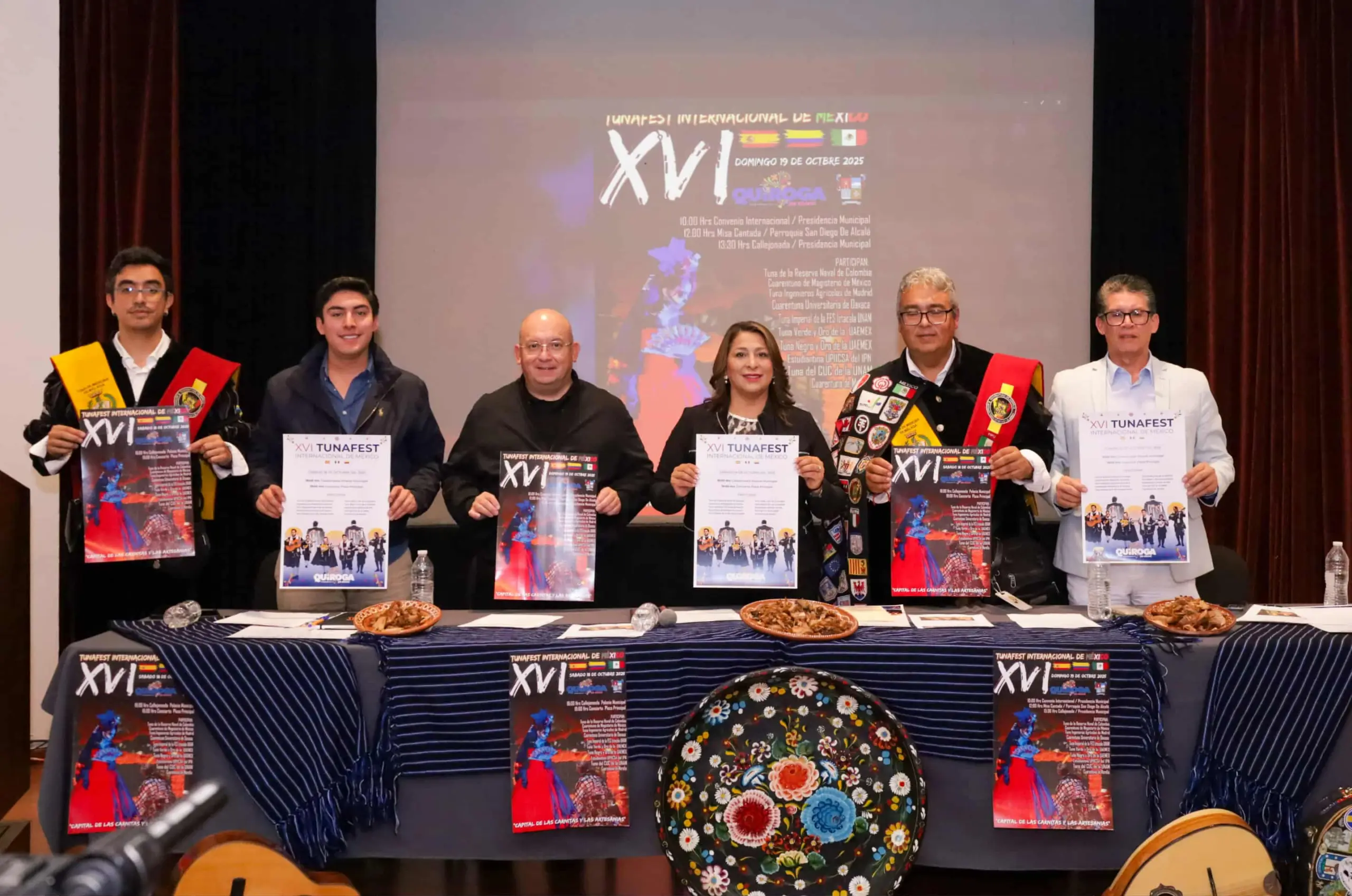 Quiroga se prepara para recibir el XVI Tunafest Internacional de México 2025