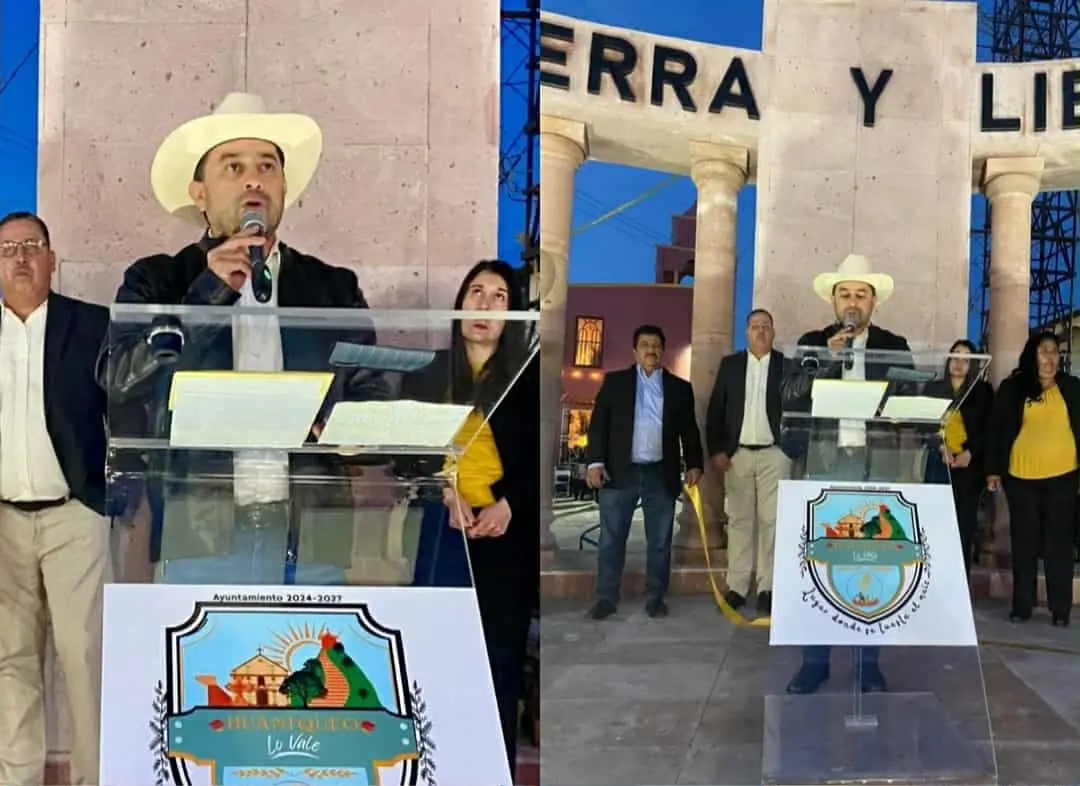 Ramón Carranza García gestiona entrega construcción de la plaza “Emiliano Zapata”