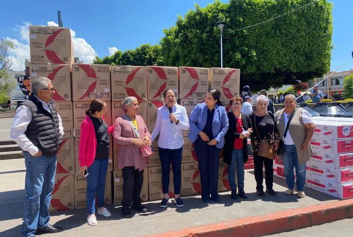 Realiza diputada Tere Herrera tercera entrega del programa Apoyo a la Vivienda