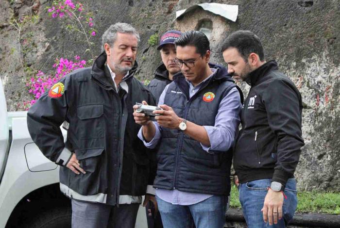 Realiza Yankel Benítez recorrido de supervisión en Presa de Cointzio