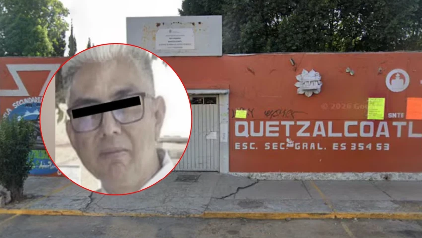 Recapturan a docente señalado por abuso sexual contra adolescente de 14 años.