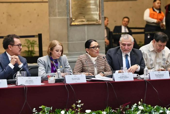 Rechazo a la violencia en el Senado de México por parte de Segob