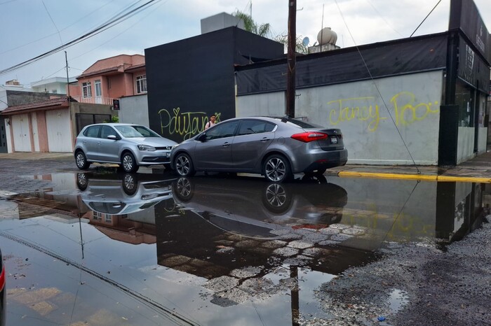 Reclaman vecinos de Los Laureles atención a azolve y humedad