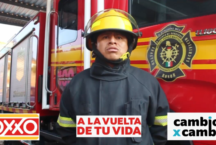 ¡Redondea en OXXO y ayuda a Bomberos de Zitácuaro!