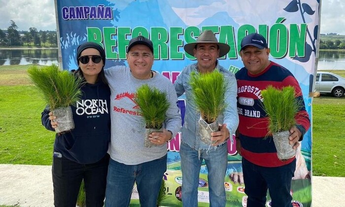 Reforestar no es por moda o por pose, lo hacemos de corazón: Marco Tulio Campos