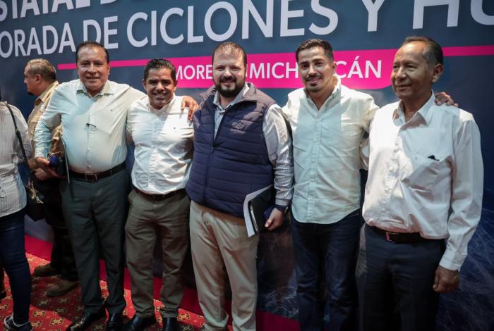 Refuerza Gobierno de Michoacán coordinación y atención municipal ante temporada de ciclones y huracanes