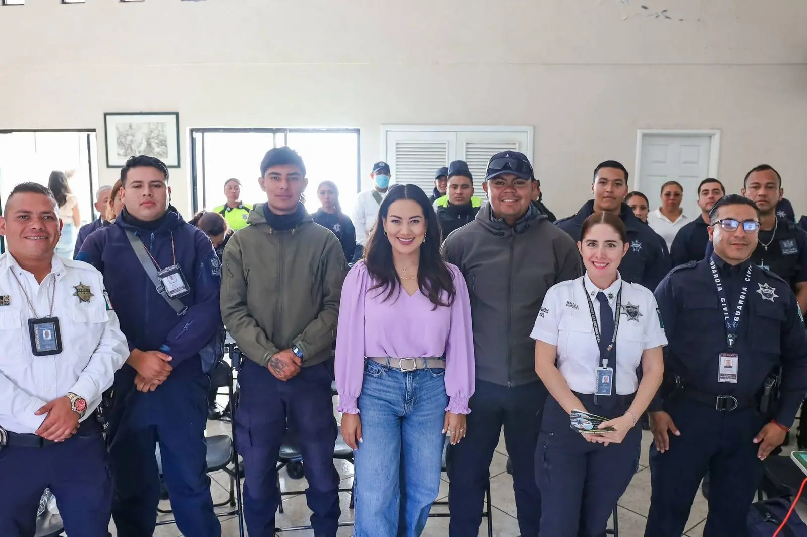 Refuerzan capacitación policial en Zacapu para mejorar la atención y seguridad ciudadana: Mónica Valdez Pulido