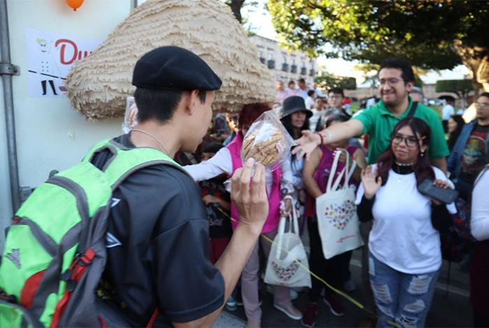 Regalarán mil piezas de pan esta tarde en el Centro Histórico de Morelia