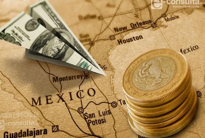 Remesas de EU a México caen 5% de enero a octubre