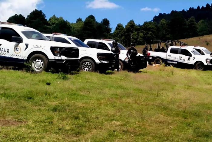 Reporte de enfrentamiento en Copándaro moviliza a la Policía; hallan vehículo abandonado