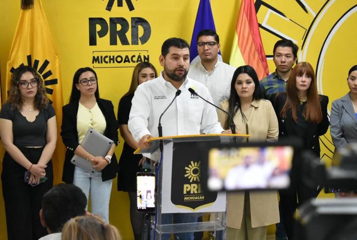 Reprocha PRD que oficialismo y oposición manipulan protestas con miras electorales