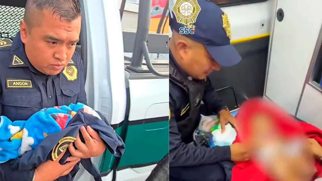 Rescatan a recién nacido abandonado en los baños públicos del metro UAM Iztapalapa
